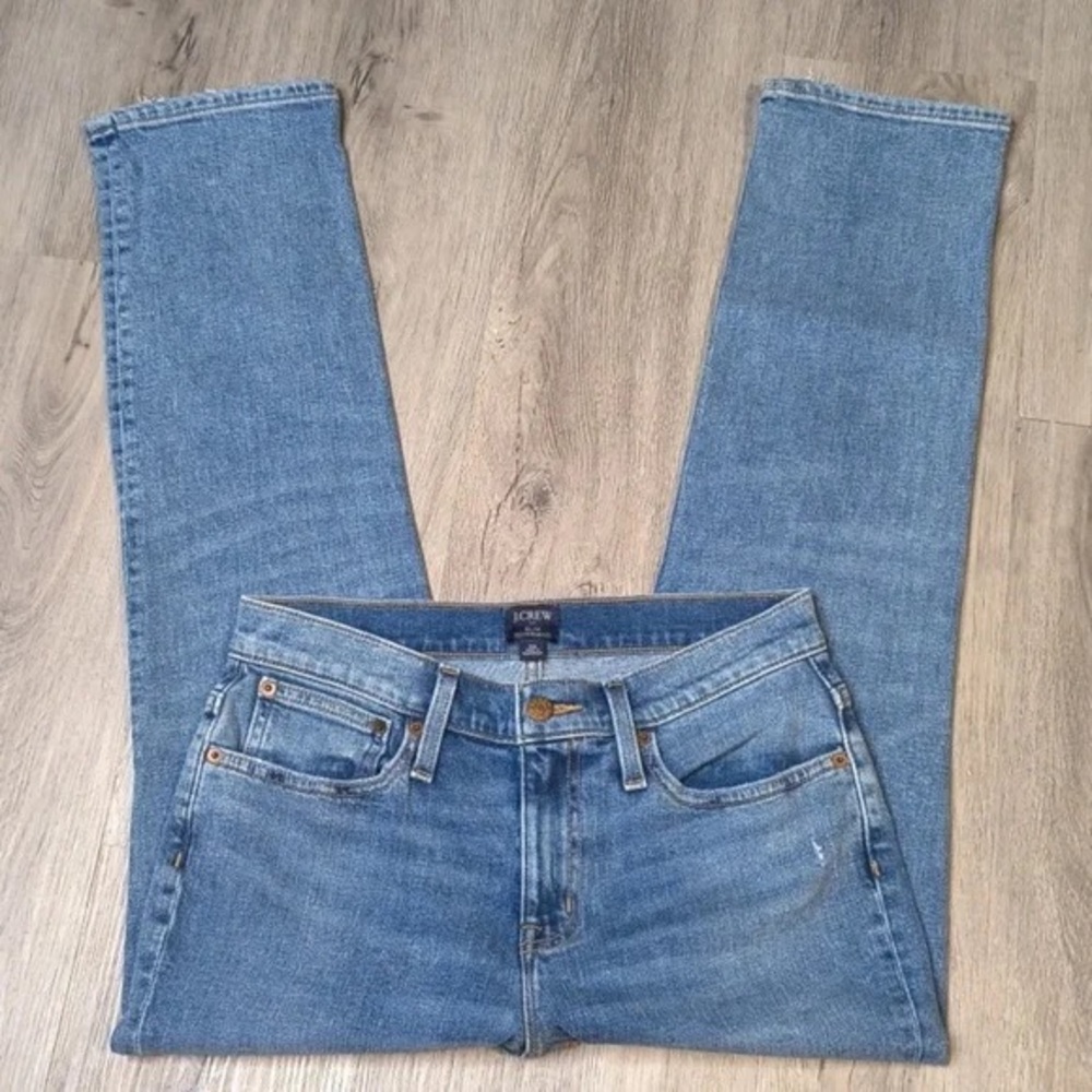 J. Crew Women's Light Blue Slim Straight Jeans